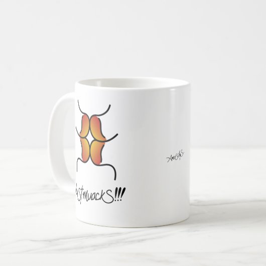 Gewoon muackS!!! Koffiemok (Voorkant links)