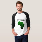 gewoon mzungu t-shirt (Voorkant volledig)