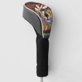 Gewoon naar de bal kijken golfheadcover (Schuin)