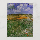 Gewoon nabij Auvers, Van Gogh Fine Art Briefkaart (Voorkant)