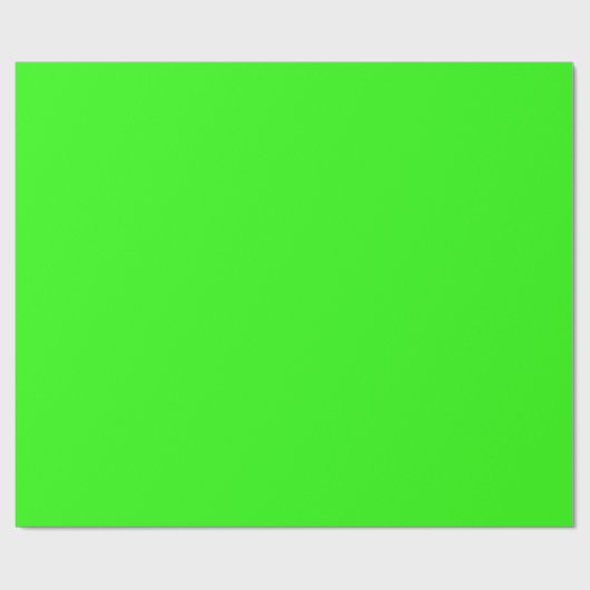 Gewoon neongroen cadeaupapier (Vlak)