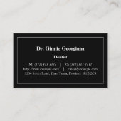 Gewoon, neutraal en dapper Visitekaartje (Voorkant)