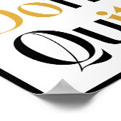 Gewoon niet stoppen poster (Hoek)