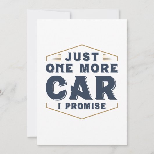 Gewoon nog één auto bedankkaart (Voorkant)