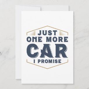 Gewoon nog één auto bedankkaart