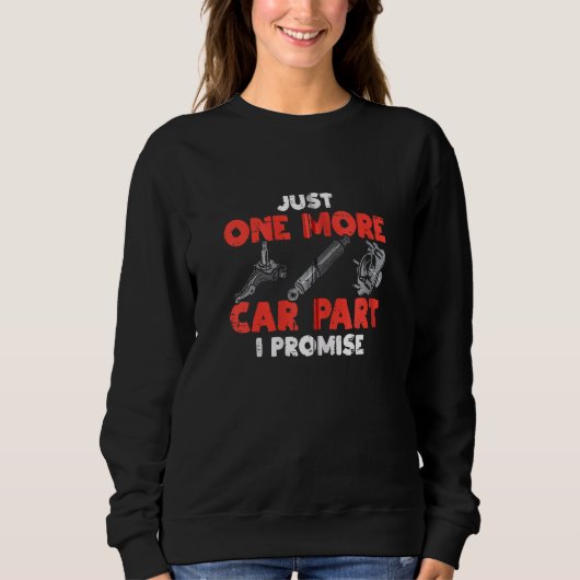 Gewoon nog een auto-onderdeel Belondigen Funny Aut Trui (Voorkant)