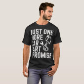 gewoon nog een auto-onderdeel beloof ik t-shirt (Voorkant volledig)