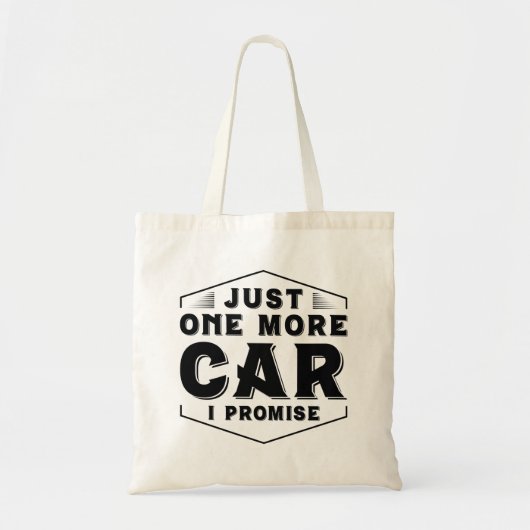 Gewoon nog één auto tote bag (Voorkant)