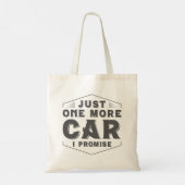 Gewoon nog één auto tote bag (Achterkant)