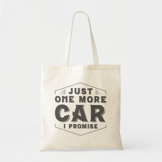 Gewoon nog één auto tote bag (Voorkant)
