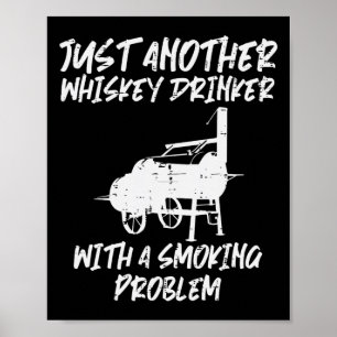 Gewoon nog een BBQ Grill Grappig Barbecue Meat Gri Poster