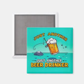 Gewoon Nog Een Bierdrinker Magneet (Voorkant / Achterkant)