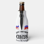 GEWOON NOG EEN CIRCUS™ Verkiezingsfleskoeler Flesjeskoeler (Fles Achterkant)