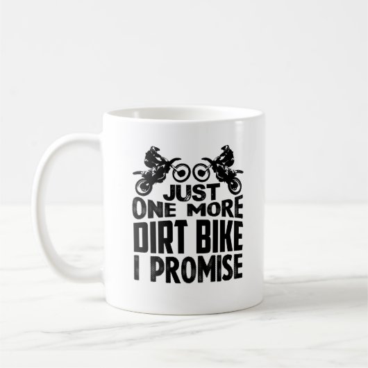 Gewoon nog een Dirt Bike Mok (Links)