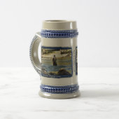 "Gewoon nog een gegoten" Bierpul (Voorkant links)