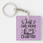 Gewoon nog een hoofdstuk Boek Lover Sleutelhanger (Voorkant)