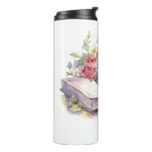 Gewoon nog één hoofdstuk - Boekomslag Thermosbeker (Gedraaid links)