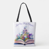 Gewoon nog één hoofdstuk - Boekomslag Tote Bag (Achterkant)