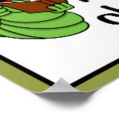 Gewoon nog een hoofdstuk-boekworm poster (Hoek)