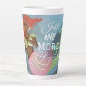 Gewoon nog een hoofdstuk grappige zeemeermin latte mok (Voorkant)