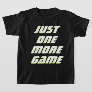 Gewoon nog een Kinder gamer met een oude witte gam T-shirt