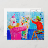 Gewoon nog een klein Dab-Briefkaart Briefkaart (Voorkant / Achterkant)