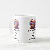 Gewoon nog een kopje creativiteit koffiemok (Voorkant links)