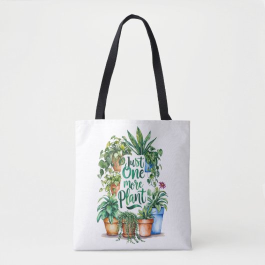 Gewoon nog een Plant Canvas tas (Voorkant)