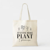 Gewoon nog een Plant Canvas tas (Achterkant)