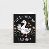 Gewoon Nog Een Pot Grappige Gans Inblikken  Kaart (Voorkant)