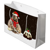 Gewoon nog één pud Gift Bag Large Cadeautasje (Achterkant Gekanteld)