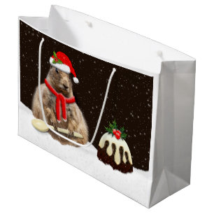 Gewoon nog één pud Gift Bag Large Cadeautasje