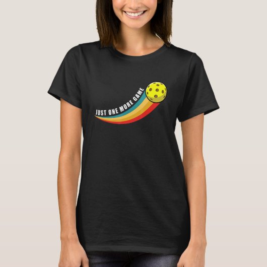Gewoon nog een spelletje Pickleball Pickleball T-shirt (Voorkant)