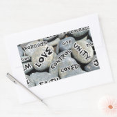 Gewoon notities, Love_ Rechthoekige Sticker (Envelop)
