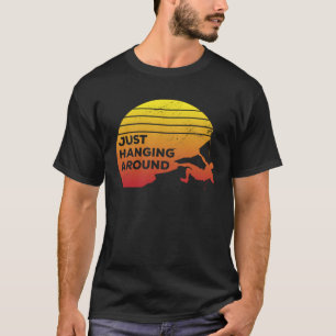 Gewoon om de grafische Bouldering van Boulder Cli T-shirt