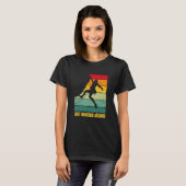 Gewoon om de grafische Bouldering van Boulder Cli T-shirt (Voorkant volledig)