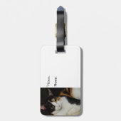 Gewoon om je heen bagagelabel (Achterkant verticaal)