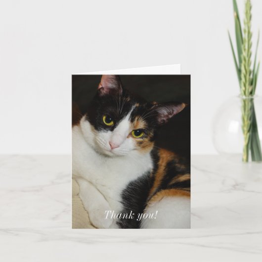 Gewoon om je heen bedankkaart (Voorkant)