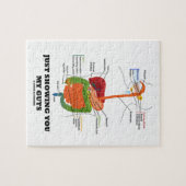 Gewoon om je mijn ingewanden te tonen (Humor van h Legpuzzel (Horizontaal)