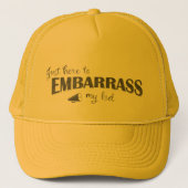 Gewoon om mijn Kind in verlegenheid te brengen Trucker Pet (Voorkant)