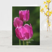 Gewoon om te zeggen... . . Hallo €? Kaart (Gele Bloem)