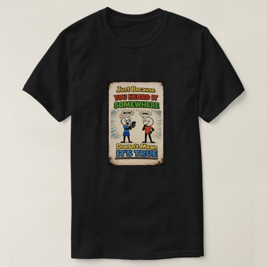 Gewoon Omdat... (3) T-shirt (Design voorkant)