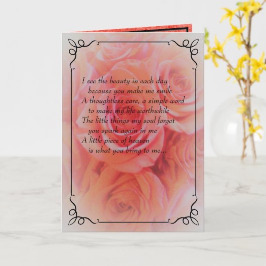 Gewoon omdat, aan jou denkend, Glimlach vandaag, Kaart (Gele Bloem)