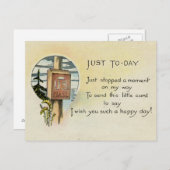 Gewoon omdat Briefkaart (1921) (Voorkant / Achterkant)