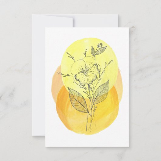 Gewoon omdat Casual Kaart (Achterkant)