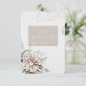 Gewoon omdat je zo’n bijzondere Kaart bent (Staand voorkant)