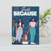 Gewoon omdat kaart (Staand voorkant)