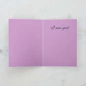 Gewoon omdat - Lila (Kaart) Kaart (Binnen)