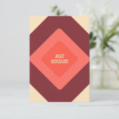 Gewoon omdat Notecards in Berry Bedankkaart (Staand voorkant)