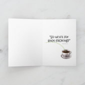 Gewoon omdat Wenskaart dode Fred Humor laat vallen Kaart (Binnen)